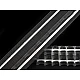 Gardinenband bleistiftfalten breite 40 mm - Transparent (50 Meter)