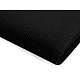 Elastischer baumwollstoff / strickstoff tunnel-form - Schwarz (1 Meter)
