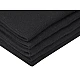 Elastischer baumwollstoff / strickstoff tunnel-form - Schwarz (1 Meter)