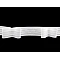 Gardinenband 2 breite 25 mm - Weiß (50 Meter)