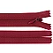 Spiralreißverschluss nr. 3 verdeckt, länge 18 cm - Bordeaux (1 Stück)