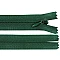 Spiralreißverschluss nr. 3 verdeckt, länge 18 cm - Fichte-grün (1 Stück)