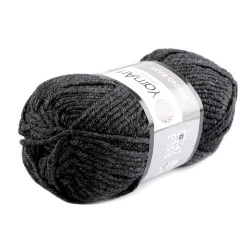 Strickgarn merino bulky 100 g - Grau hematit (1 Stück)