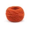 Baumwollgarn für makramee/zum häkeln, 40 g, entwirbar - Karottenorange (1 Stück)