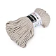 Strickgarn macrame braided 250 g - Créme sehr hell (1 Stück)