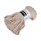 Strickgarn macrame braided 250 g - Créme sehr hell (1 Stück)