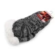 Wintersocken für damen/mädchen mit fell und anti-rutsch emi ross - Grau (1 Paar)
