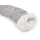 Wintersocken für damen/mädchen mit fell und anti-rutsch emi ross - Grau (1 Paar)