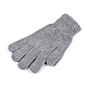 Chenille-handschuhe für herren - Dunkelblau (1 Paar)
