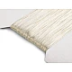 Satinschnur  ø1 mm - Weiß (25 Meter)