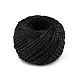 Jute schnur ø2 mm - Schwarz (1 Stück)