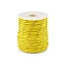 Fallschirmschnur / polyesterschnur mit reflektorfaden ø4 mm - Gelb (25 Meter)