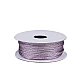 Lurexschnur / kordel ø1 mm - Hellviolett (5 Stücke)