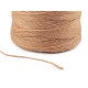 Juteschnur ø 3 mm zum stricken von taschen und dekorationen - Leinenfarbe natürlich (1 Stück)
