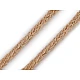 Juteschnur geflochten, ø 6 mm - Leinenfarbe natürlich (1 Meter)