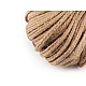Juteschnur geflochten, ø 6 mm - Leinenfarbe natürlich (1 Meter)