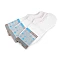 Baumwollsocken für turnschuhe emi ross unisex - Weiß (3 Paare)