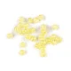 Crackle perlen ø 8 mm - Gelb (500 Gramm)