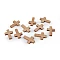 Anhänger holzkreuz 23 x 33 mm - Naturfarbe (10 Stücke)