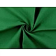 Baumwollstoff/leinen einfarbig - Grasgrün (1 Meter)
