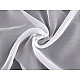 Vorhang/voile inklusive blei glatt breite 276 cm - Weiß (1 Meter)