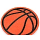 Aufbügler basketball - Orange (10 Stücke)