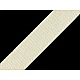 Baumwollband breite 25 mm - Braun (25 Meter)