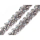 Paillettenborte breite 15 mm hologramm - Gold (1 Meter)