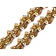 Paillettenborte breite 15 mm hologramm - Gold (1 Meter)