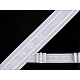 Gardinenband 3 falten breite 25 mm - Weiß (50 Meter)
