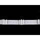 Gardinenband 3 falten breite 25 mm - Weiß (50 Meter)