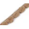 Besatzband aus kunstfell zum einnähen rund, breite 3 cm - Beige (1 Meter)