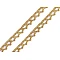 Borte/spitze mit lurex, breite 10 mm - Gold (18 Meter)