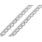 Borte/spitze mit lurex, breite 10 mm - Silber (18 Meter)