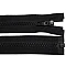 Knochenreißverschluss nr. 5, länge 140 cm, für jacken - Schwarz (1 Stück)