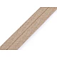 Schrägband baumwolle breite 18 mm verbügelt - Berliner blau (49 Meter)