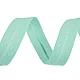 Schrägband baumwolle breite 18 mm verbügelt - Berliner blau (49 Meter)