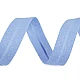 Schrägband baumwolle breite 18 mm verbügelt - Berliner blau (49 Meter)