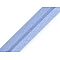Schrägband aus baumwolle breite 20 mm verbügelt - Hellblau (1 Meter)