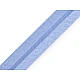 Schrägband aus baumwolle breite 20 mm verbügelt - Hellblau (1 Meter)