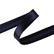 Satin-schrägband, breite 20 mm, verbügelt - Pariser blau (25 Meter)