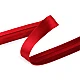 Satin-schrägband, breite 20 mm, verbügelt - Pariser blau (25 Meter)