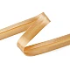 Satin-schrägband, breite 20 mm, verbügelt - Pariser blau (25 Meter)