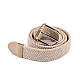 Gürtel elastisch, breite 3,2 cm unisex - Grau (1 Stück)
