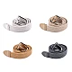Gürtel elastisch, breite 3,2 cm unisex - Grau (1 Stück)