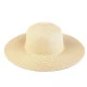 Sommerhut/strohhut für damen zum verzieren - Naturbraun (1 Stück)