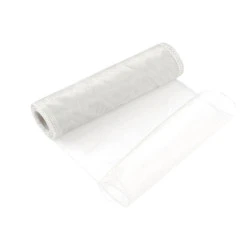 Organza breite 21 cm - Créme sehr hell (9 Meter)