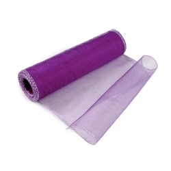 Organza breite 21 cm - Lila (9 Meter)