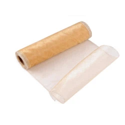 Organza breite 21 cm - Gold (9 Meter)