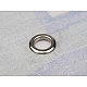 Aufsatz zum nieten von ösen, innen-ø 8 mm - Nickel (1 Set)
